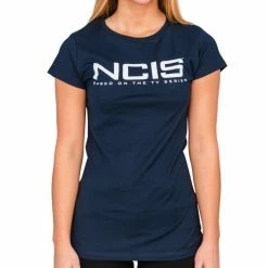 Trevco Women's Shirts NCIS Logo Based On The TV Series Juniors T-shirt