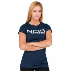 Trevco Women's Shirts NCIS Logo Based On The TV Series Juniors T-shirt