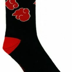 Ripple Junction Naruto Shippuden Akasuki Clouds Socks