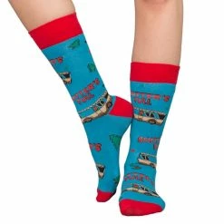 Costume Agent National Lampoon's Vacation Shitter's Full Ugly Christmas Socks MOVIES