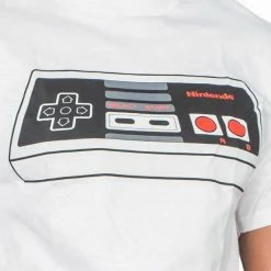 Freeze Nintendo Controller White Adult T-shirt Shirts / Tops