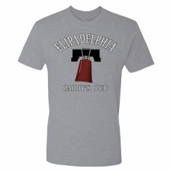 Costume Agent Paddy's Pub Flipadelphia Heather Grey T-shirt TV SHOWS