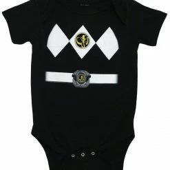 Mighty Fine Power Rangers Baby Ranger Costume Romper Infant Snapsuit
