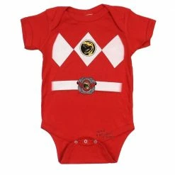 Mighty Fine Power Rangers Baby Ranger Costume Romper Infant Snapsuit