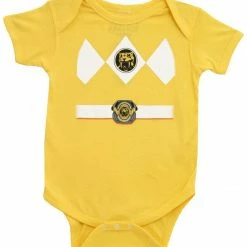 Mighty Fine Power Rangers Baby Ranger Costume Romper Infant Snapsuit