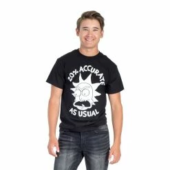 Ripple Junction Rick Sanchez Only 20% Accurate As Usual T-Shirt