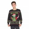 Ripple Junction Rick And Morty Boom! PickleRick Adult Ugly Christmas Sweater Sweaters & Sweatshirts