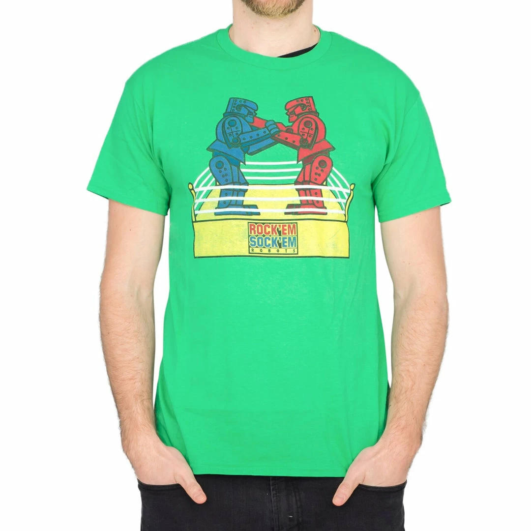 Mad Engine Rock 'Em Sock 'Em Robots Sheldon T-Shirt 4 Mad Engine Rock 'Em Sock 'Em Robots Sheldon T-Shirt