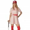 Costume Agent Rockford Peaches AAGPBL Baseball Costume Dress