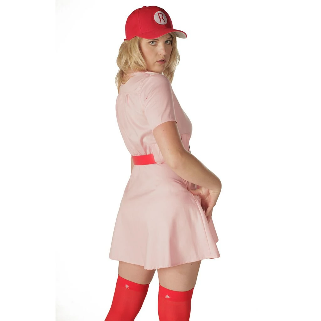 Costume Agent Rockford Peaches AAGPBL Baseball Costume Dress 4 Costume Agent Rockford Peaches AAGPBL Baseball Costume Dress