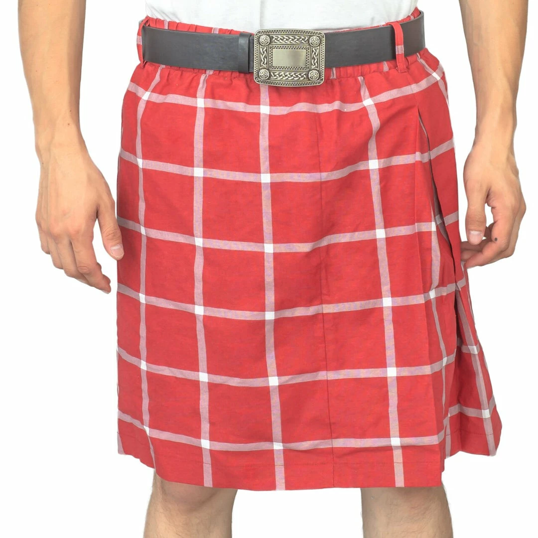 Costume Agent Rowdy Roddy Piper Hot Rod Kilt And Belt Halloween Costume Set