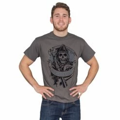 Changes SOA Velvet Flocked Gear Logo T-Shirt