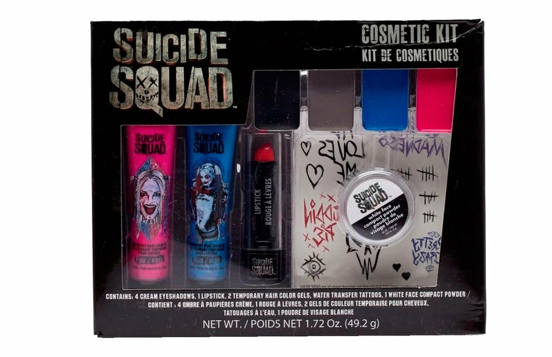 GBG Suicide Squad Harley Quinn Makeup Cosmetic Kit 3 GBG Suicide Squad Harley Quinn Makeup Cosmetic Kit