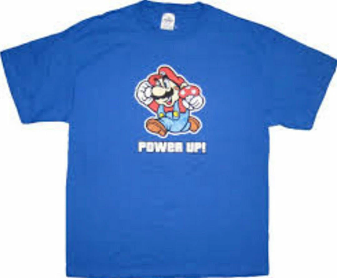 Fifth Sun Nintendo Super Mario Power Up T-shirt GAMES 3 Fifth Sun Nintendo Super Mario Power Up T-shirt GAMES