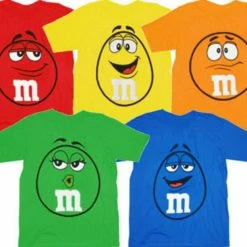 ERE Distribution Center M&M's Big Face Toddler T-Shirt Toddler Shirts