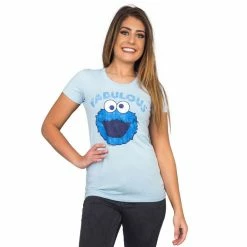 Mighty Fine Shirts / Tops Sesame Street Fabulous Cookie Monster T-shirt