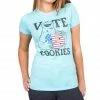 Mighty Fine Sesame Street Vote Cookies Cookie Monster T-Shirt