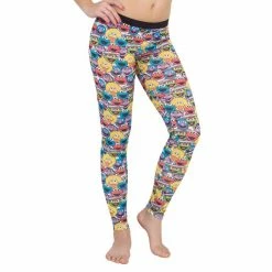 Mighty Fine Sesame Street Character Heads Leggings