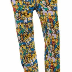 Underboss The Simpsons Springfield Multi Character Collage Lounge Pants
