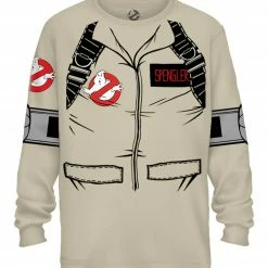 Mad Engine Spengler Long Sleeve Costume T-shirt With Back Print Men's Shirts