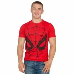 Vendor-unknown Spider-Man Parker Can't Lose Big Face T-Shirt