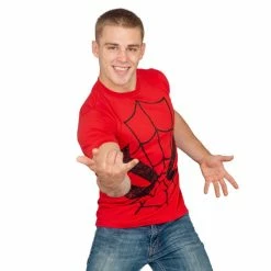 Vendor-unknown Spider-Man Parker Can't Lose Big Face T-Shirt