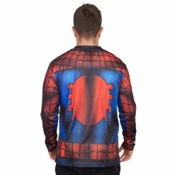 Mad Engine Spider-Man Sublimated Adult LONG SLEEVE Costume T-Shirt 7 Mad Engine Spider-Man Sublimated Adult LONG SLEEVE Costume T-Shirt