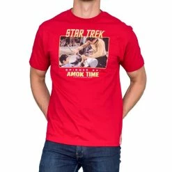 Trevco Star Trek Episode 34 Amok Time Cardinal T-Shirt