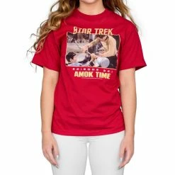 Trevco Star Trek Episode 34 Amok Time Cardinal T-Shirt