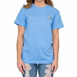 Trevco Shirts / Tops Star Trek Science Uniform Image T-shirt