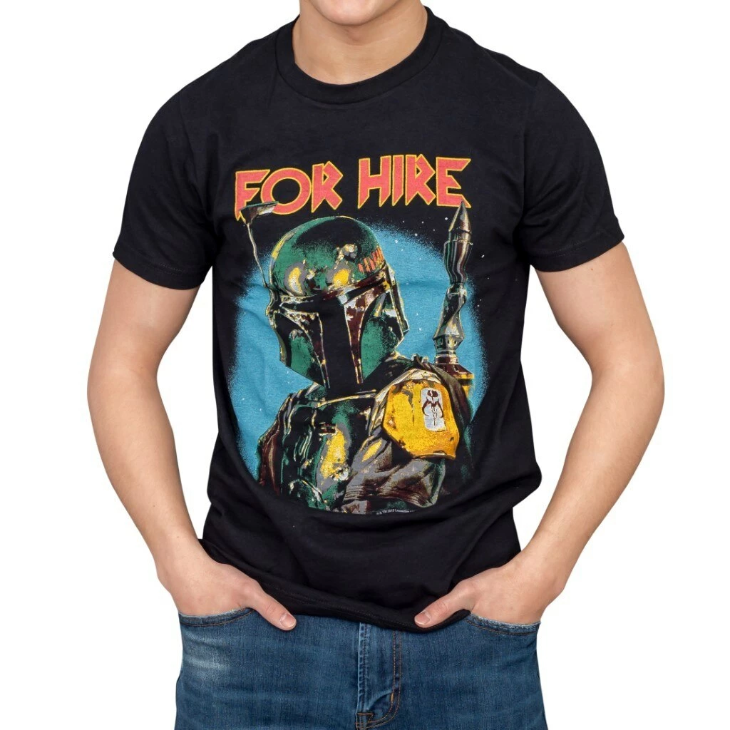 Junk Food Shirts / Tops Star Wars Boba Fett For Hire T-Shirt 3 Junk Food Shirts / Tops Star Wars Boba Fett For Hire T-Shirt