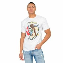 Mighty Fine Shirts / Tops Star Wars Japan Chewey Chewbacca Fighting T-Shirt