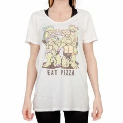 Junk Food TMNT Eat Pizza Juniors T-Shirt Shirts / Tops