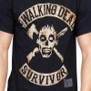 Changes The Walking Dead Survivor Skull T-Shirt Men's Shirts