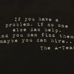 Art Box The A-Team Bullet Holes T-shirt