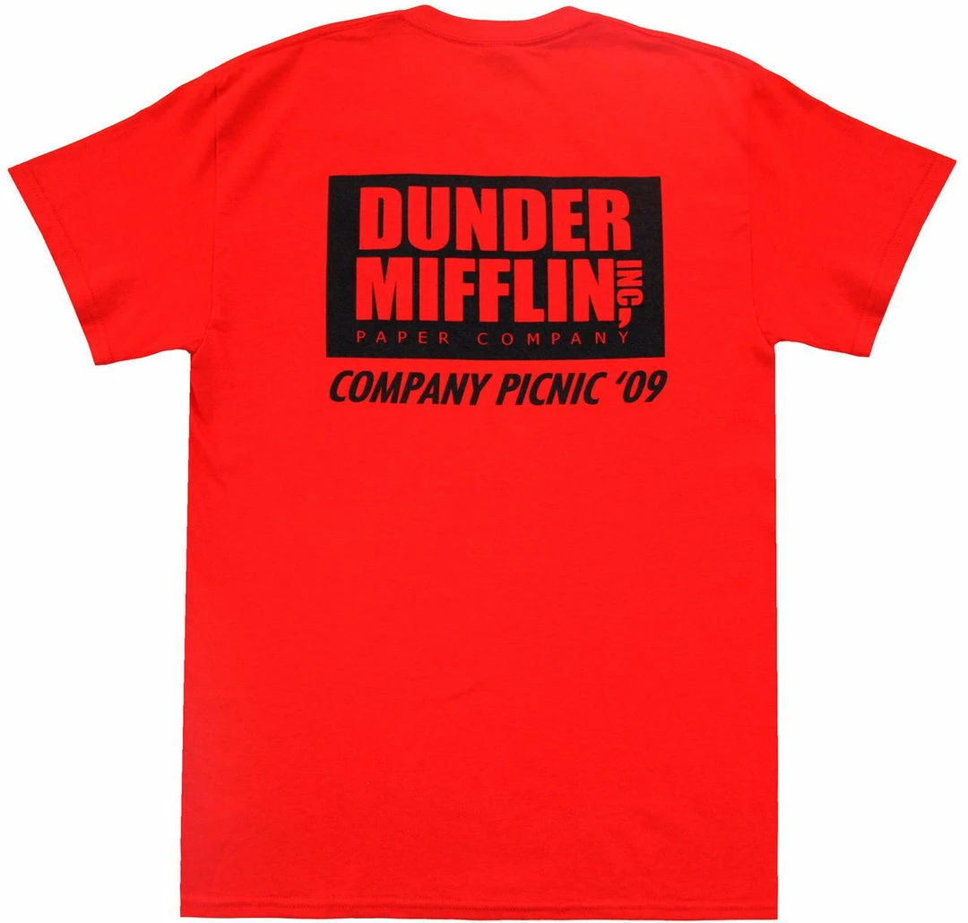 Art Box Dunder Mifflin Scranton Branch Picnic T-shirt 4 Art Box Dunder Mifflin Scranton Branch Picnic T-shirt