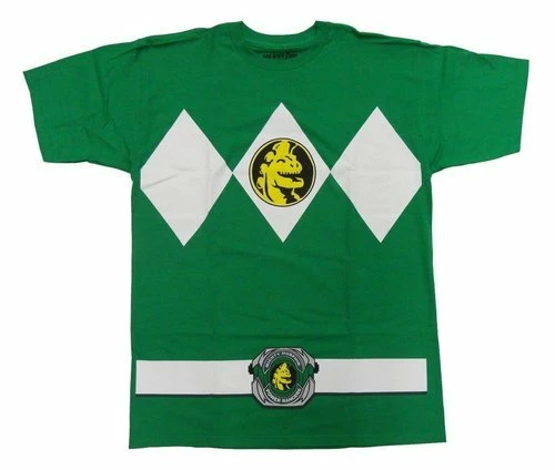 Mighty Fine Power Rangers Costume Toddlers T-shirt Shirts / Tops