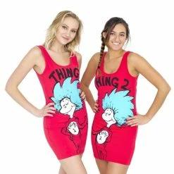 Mighty Fine Thing 1 Or Thing 2 Tunic Tank Dress