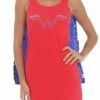 Underboss Wonder Woman Nailhead Logo Sleep Tank With Cape