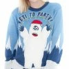 Costume Agent Sweaters & Sweatshirts Yeti To Party Light Up Ugly Christmas Sweater 1 Costume Agent Sweaters & Sweatshirts Yeti To Party Light Up Ugly Christmas Sweater