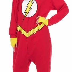 Underboss Pajamas / Underwear Barry Allen The Flash Hooded One Piece Pajama