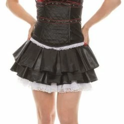 Underboss Harley Quinn Corset And Tutu Skirt Costume Set MOVIES