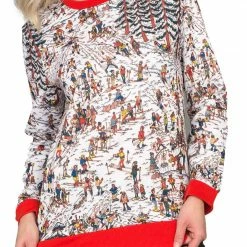 Vendor-unknown Where Is Waldo Snow Mountain Long Sleeve Sweater Sweaters & Sweatshirts