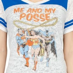 Junk Food Shirts / Tops Wonder Woman Me And My Posse Juniors T-shirt