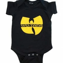 Mighty Fine Wu-Tang Clan Logo Baby Snapsuit Infant Snapsuit