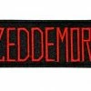 Costume Agent ZEDDEMORE Uniform Name Chest Patch 1 Costume Agent ZEDDEMORE Uniform Name Chest Patch