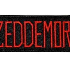 Costume Agent ZEDDEMORE Uniform Name Chest Patch