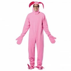 Vendor-unknown Classic Comedies A Christmas Story Bunny Suit Pajama Gag Costume