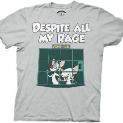 Ripple Junction Animaniacs Despite All My Rage T-shirt Men's Shirts
