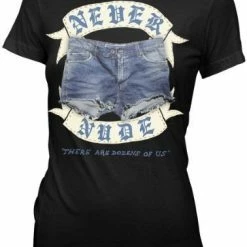 Ripple Junction Shirts / Tops Arrested Development Never Nude Juniors Black T-shirt